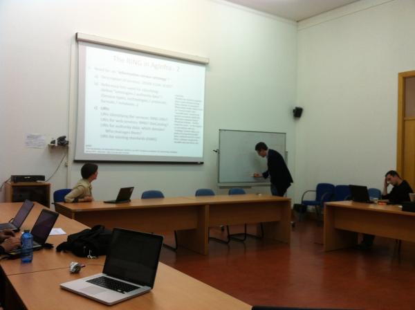 agINFRA project meeting in Alcala